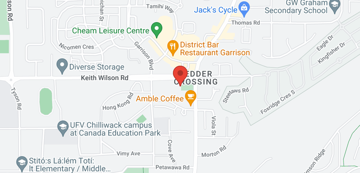 map of 42 45500 CAMPUS DRIVE